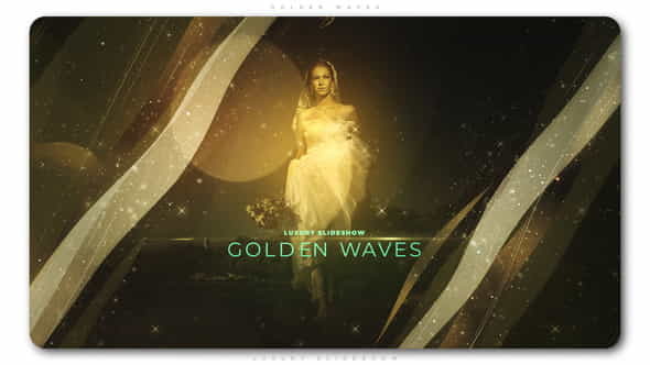 Golden Waves Luxury Slideshow - VideoHive 23259551