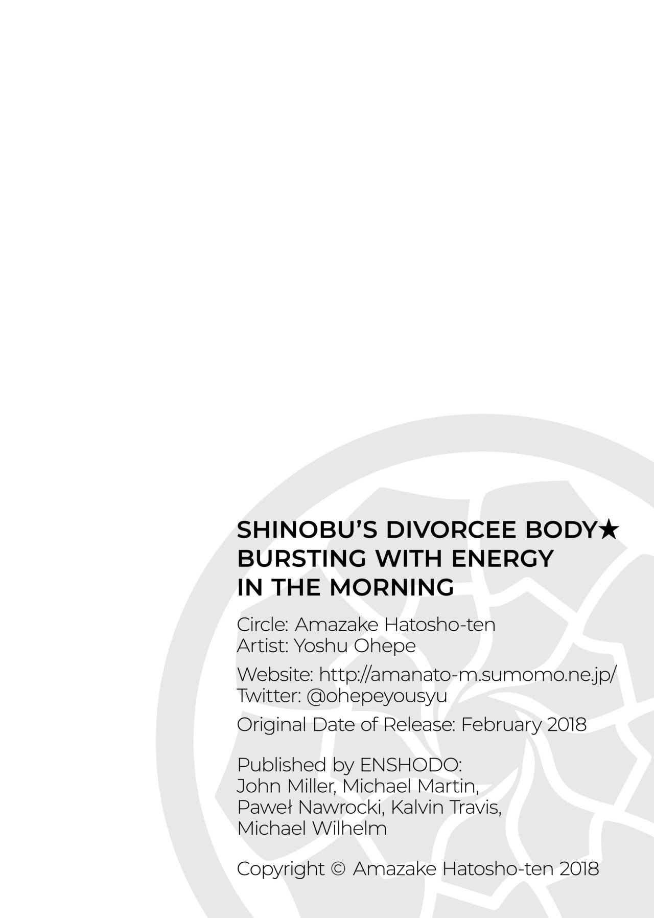 El cuerpo divorciado de shinobu - 3b - 18