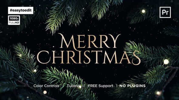 Christmas Titles Opener - VideoHive 35071875