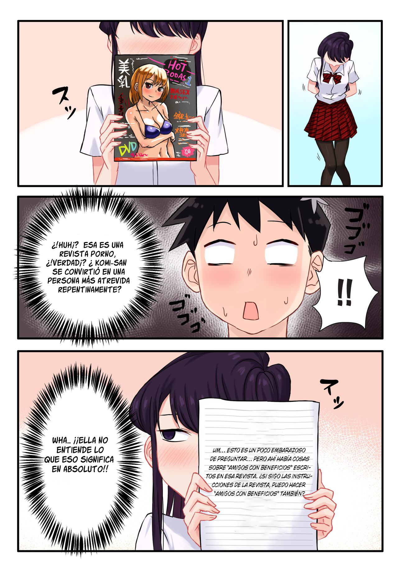 Komi-san has Strange Ideas about Sex (Komi-san wa Komyushou desu) - 6