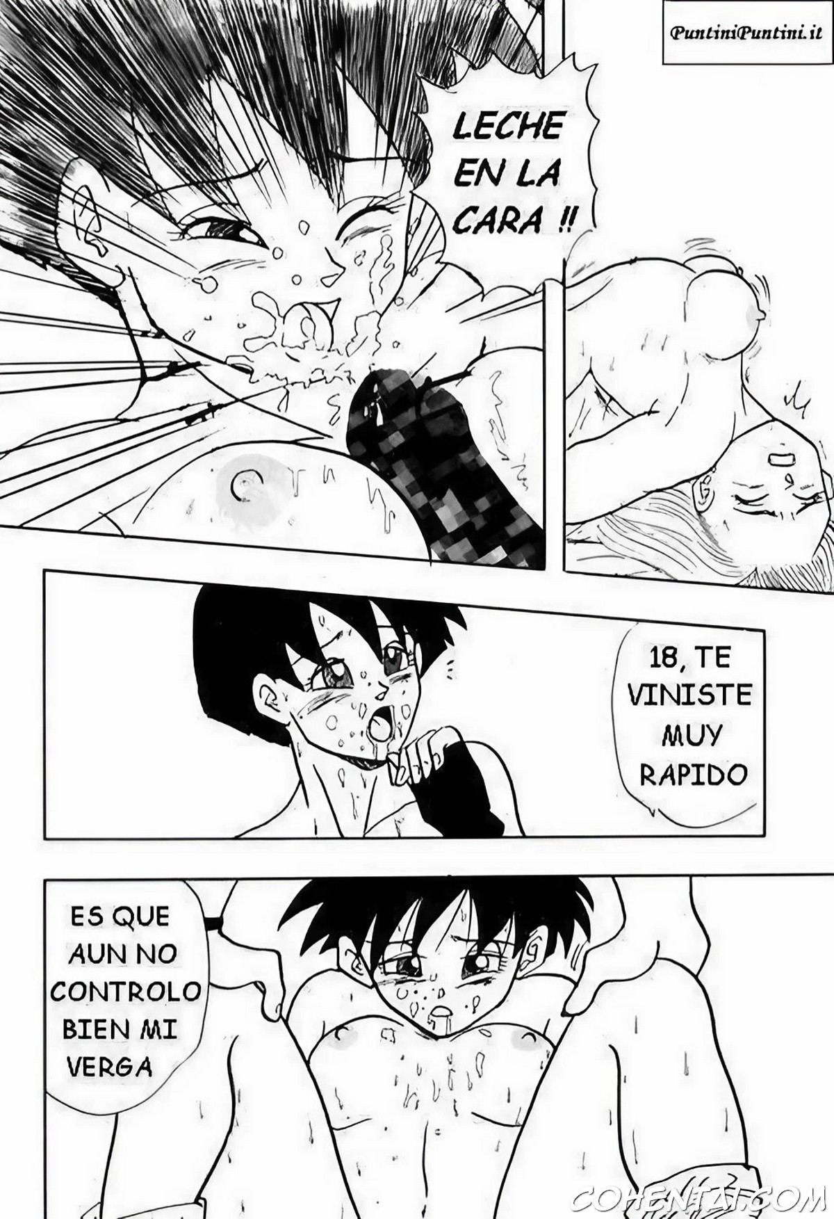 18-gou no Inbou (Dragon Ball Z) xxx comics manga porno doujin hentai español sexo 