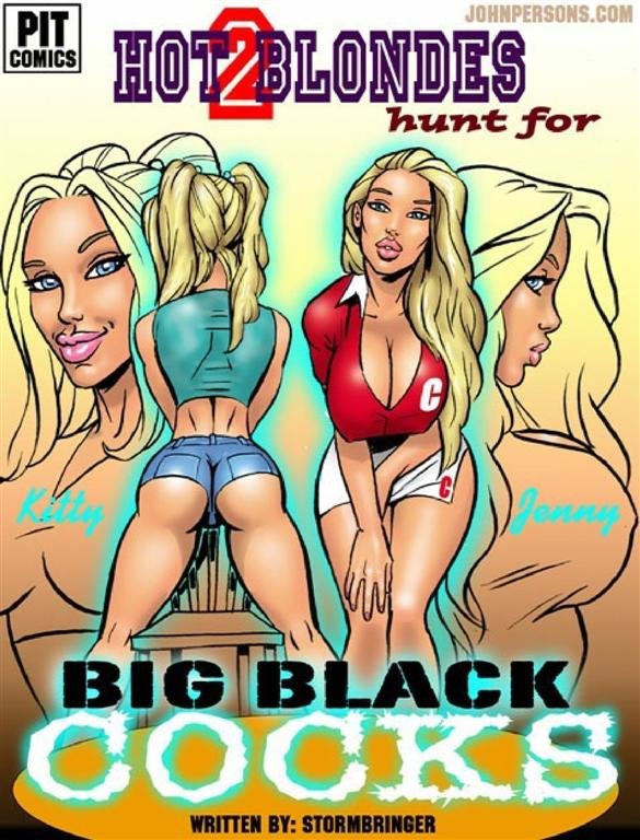 Two hot blondes bet on big black cock - Parte 2 - 0