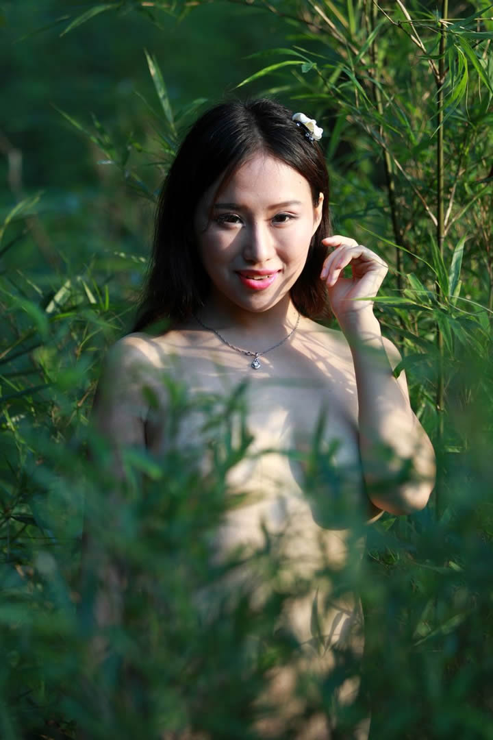 Need for beauty model Xiaolan private shot without holy light human body photo 21