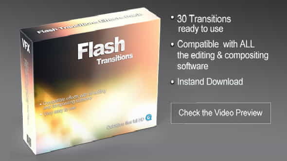 Flash Transitions - VideoHive 526432