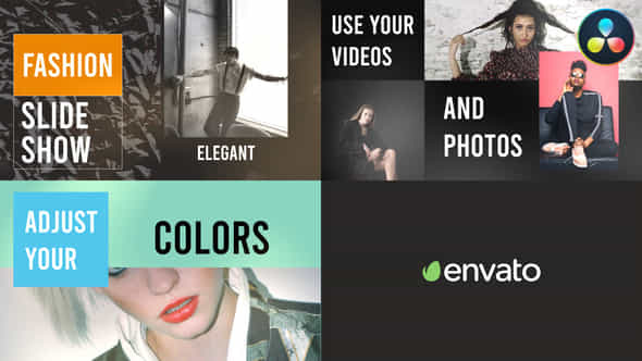 Fashion Scenes Davinci Resolve - VideoHive 44658781