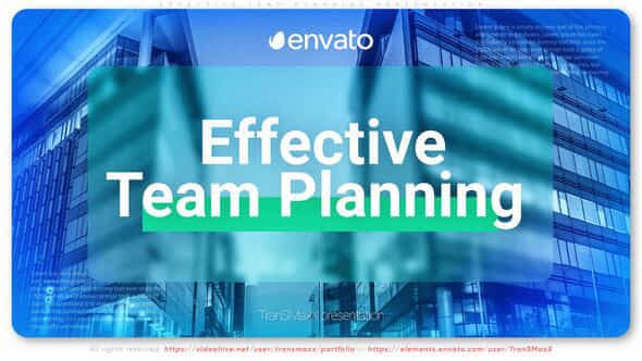 Effective Team Planning Presentation - VideoHive 49180132