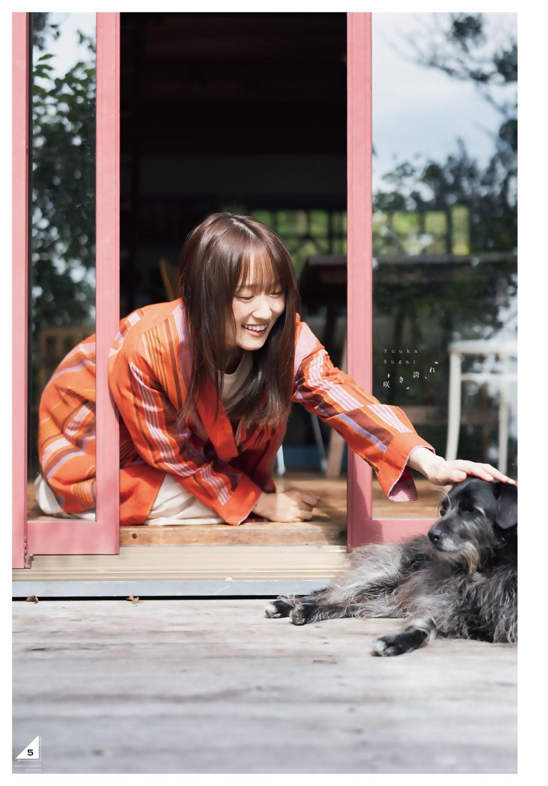 Yuuka Sugai 菅井友香, Shonen Magazine 2020 No.51 (少年マガジン 2020年51号)(6)