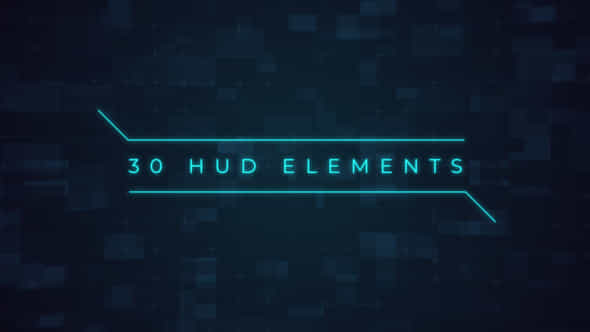 30 Hud Elements Premiere Pro - VideoHive 50949741