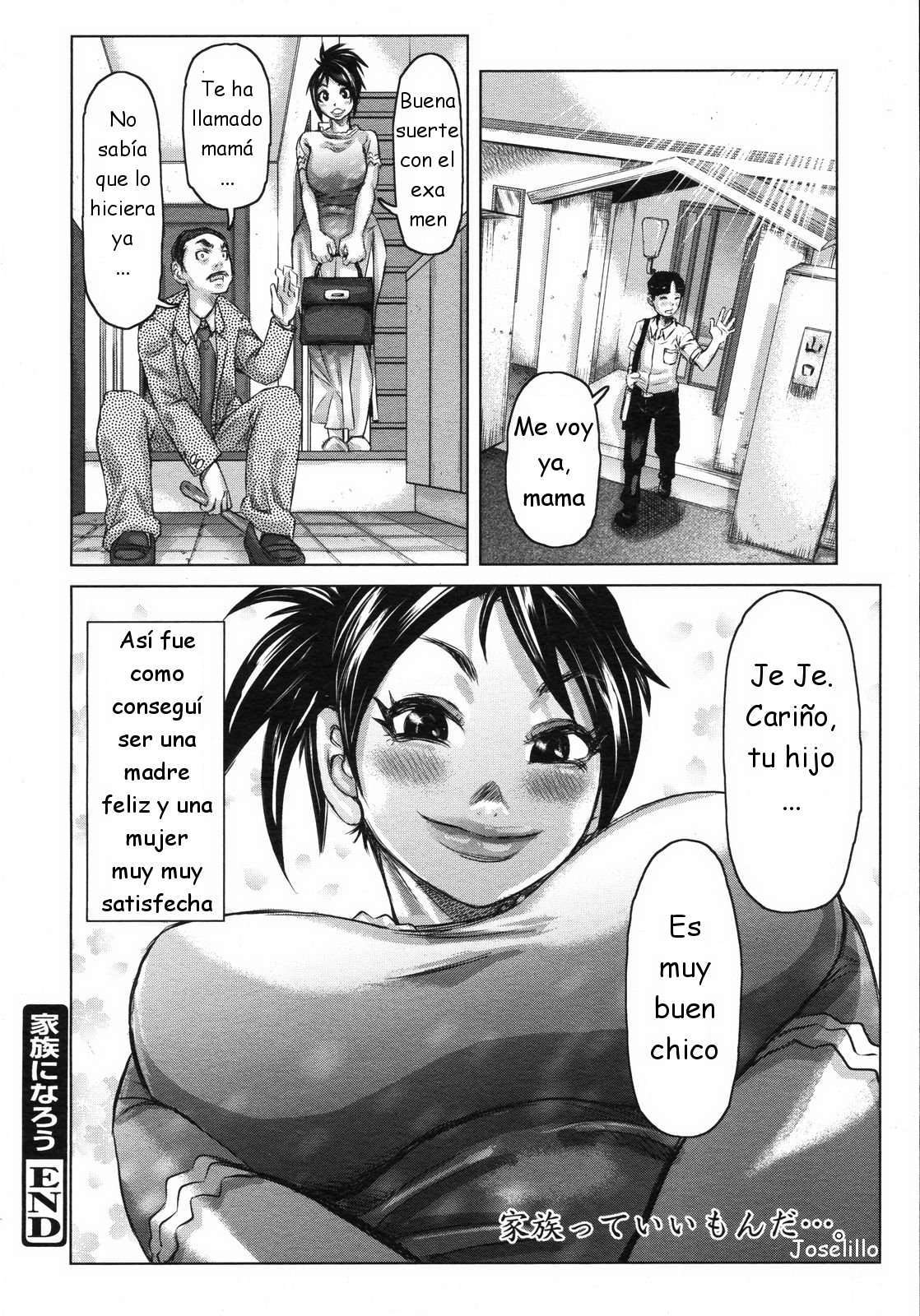 [Kira Hiroyoshi] Kazoku ni Narou  Ser una familia (Chijo Wakusei) [Spanish] [joselillo]