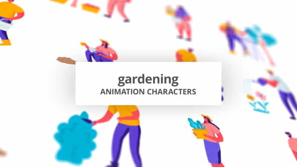 Gardening - Character Set - VideoHive 32842647