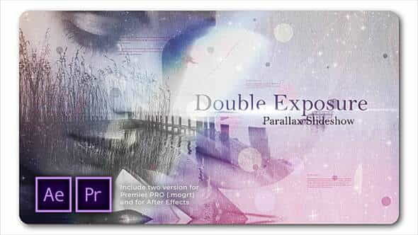 Double Exposure Parallax Slideshow - VideoHive 28253233