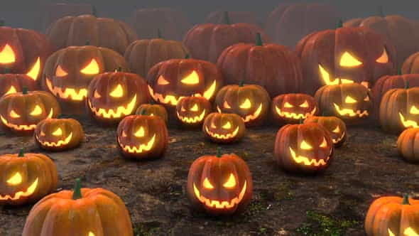 Halloween Pumpkins 04 - VideoHive 24674895