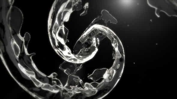 Swirling Liquid Logo Reveal - VideoHive 12037986