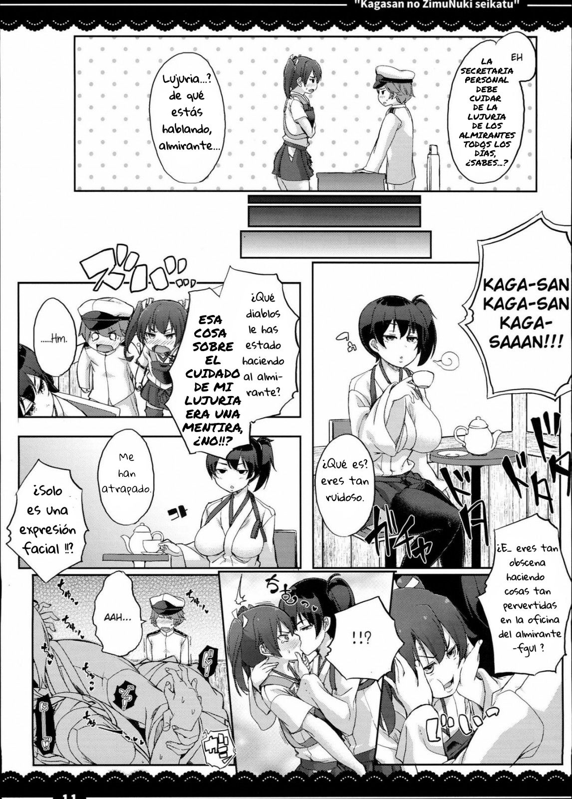 kaga-san's work skipping sex life-chapter 1 - 11