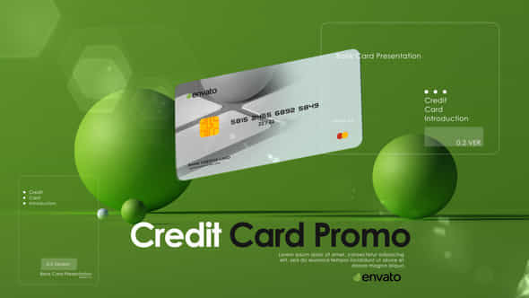 Credit Card Introduction - VideoHive 38752283