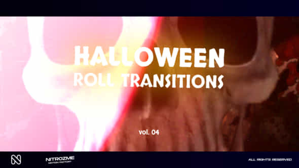 Halloween Roll Transitions - VideoHive 48378264