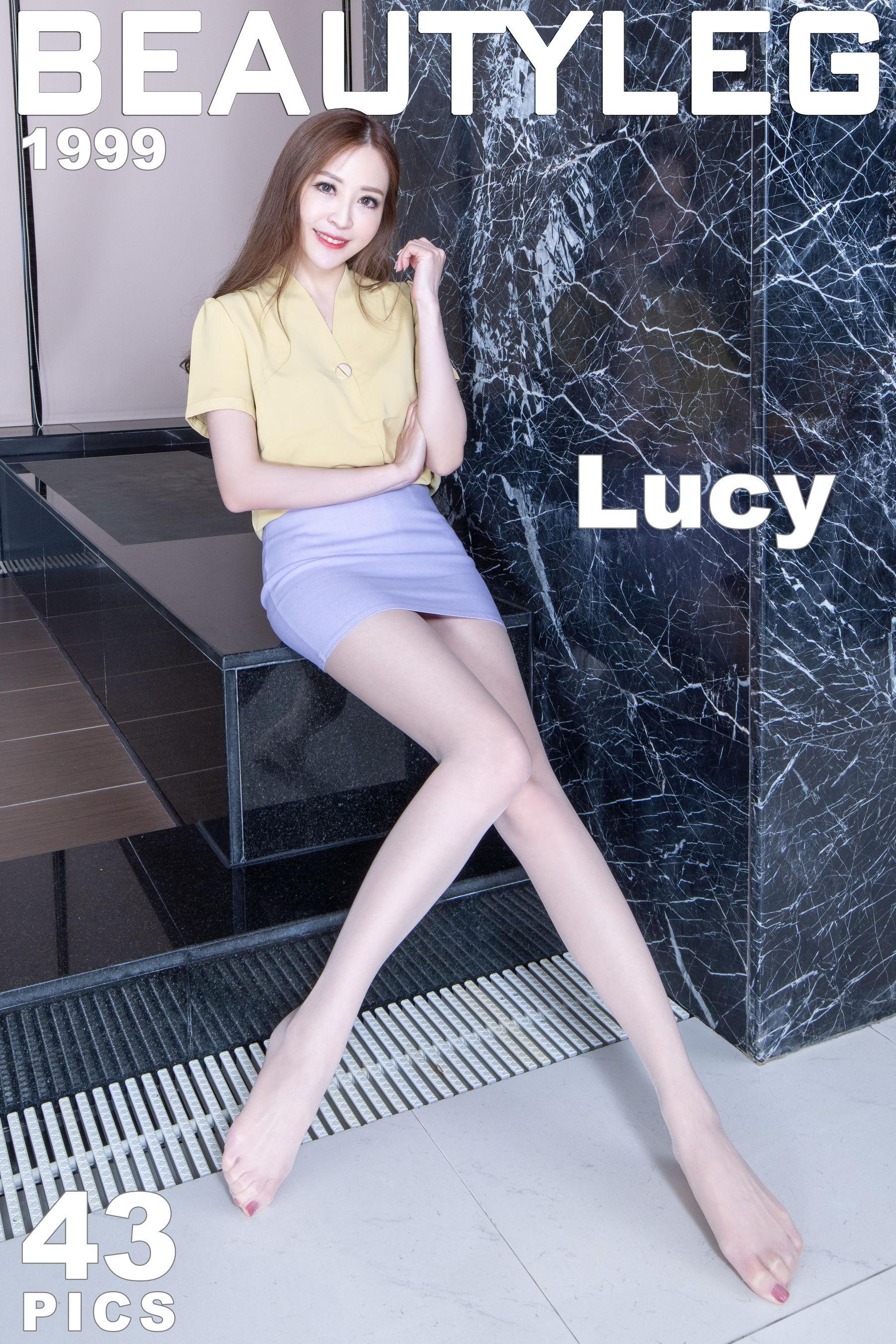 [Beautyleg] No.1999 Lucy – 肉丝制服美腿写真(1)