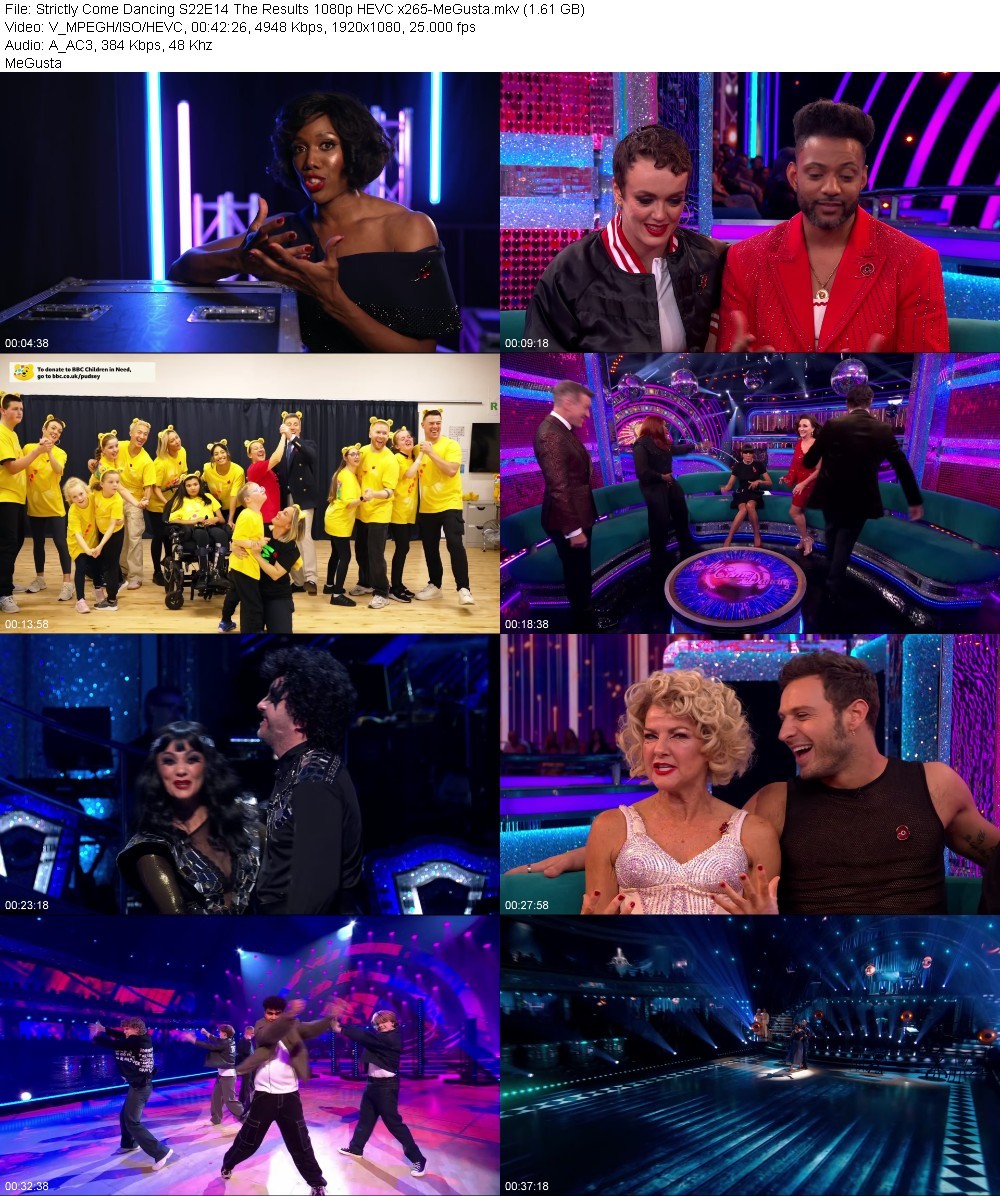 Strictly Come Dancing S22E14 The Results 1080p HEVC x265-MeGusta