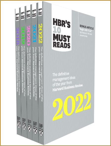5 Years of Must Reads from HBR: 2022 Edition (5 Books) - Harvard Business Review, ...