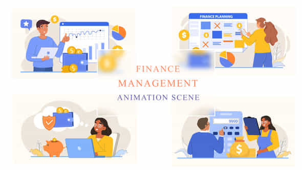 Finance Management Animation - VideoHive 43044668