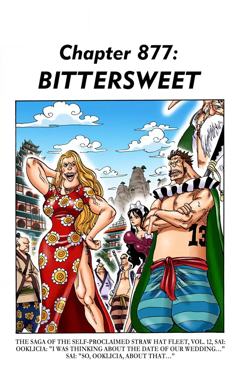 One Piece Manga 877 Full Color One Piece Fans