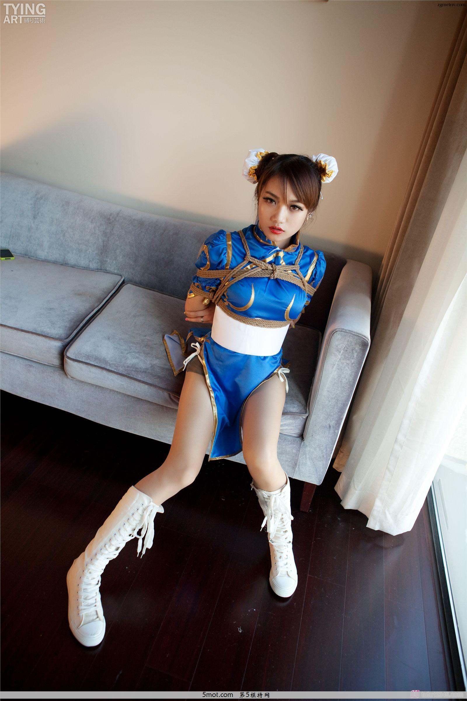 [TyingArt 縛リ芸術] No.00344 Chun Li(11)