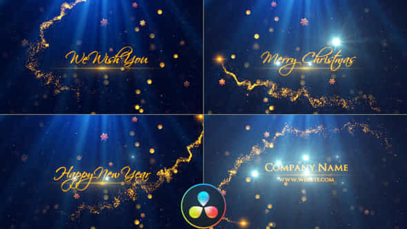 Christmas Wishes Titles - VideoHive 41900946
