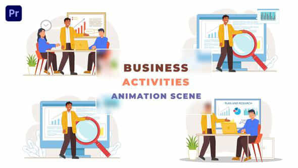 Business Planning Activities - VideoHive 43661174