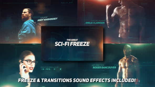 Sci-fi Freeze Movie Opener - VideoHive 23861929