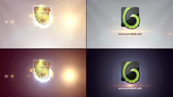 Glass Logo Form - VideoHive 20574675