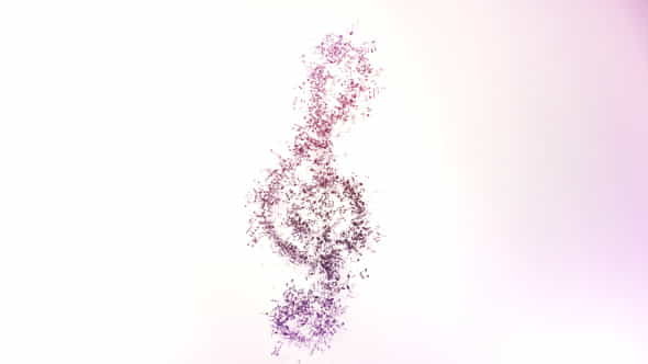 Musical Notation Logo Reveal II - VideoHive 14406563