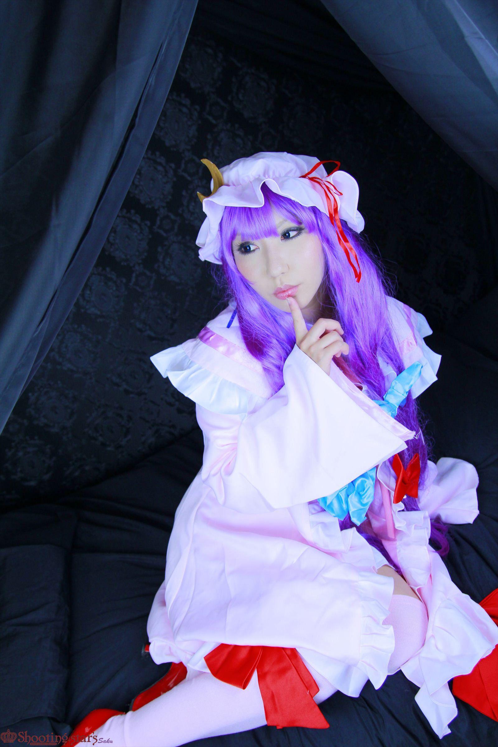 绫香サク (サク綾香 Saku Ayaka) 《東方Project》Patchouli Knowledge [Shooting Star’s] 写真集(31)