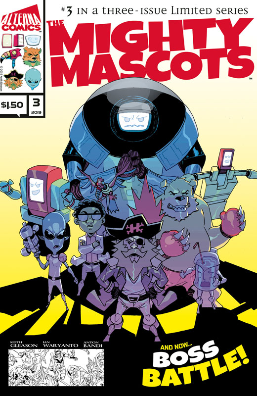 The Mighty Mascots #1-3 (2019) Complete