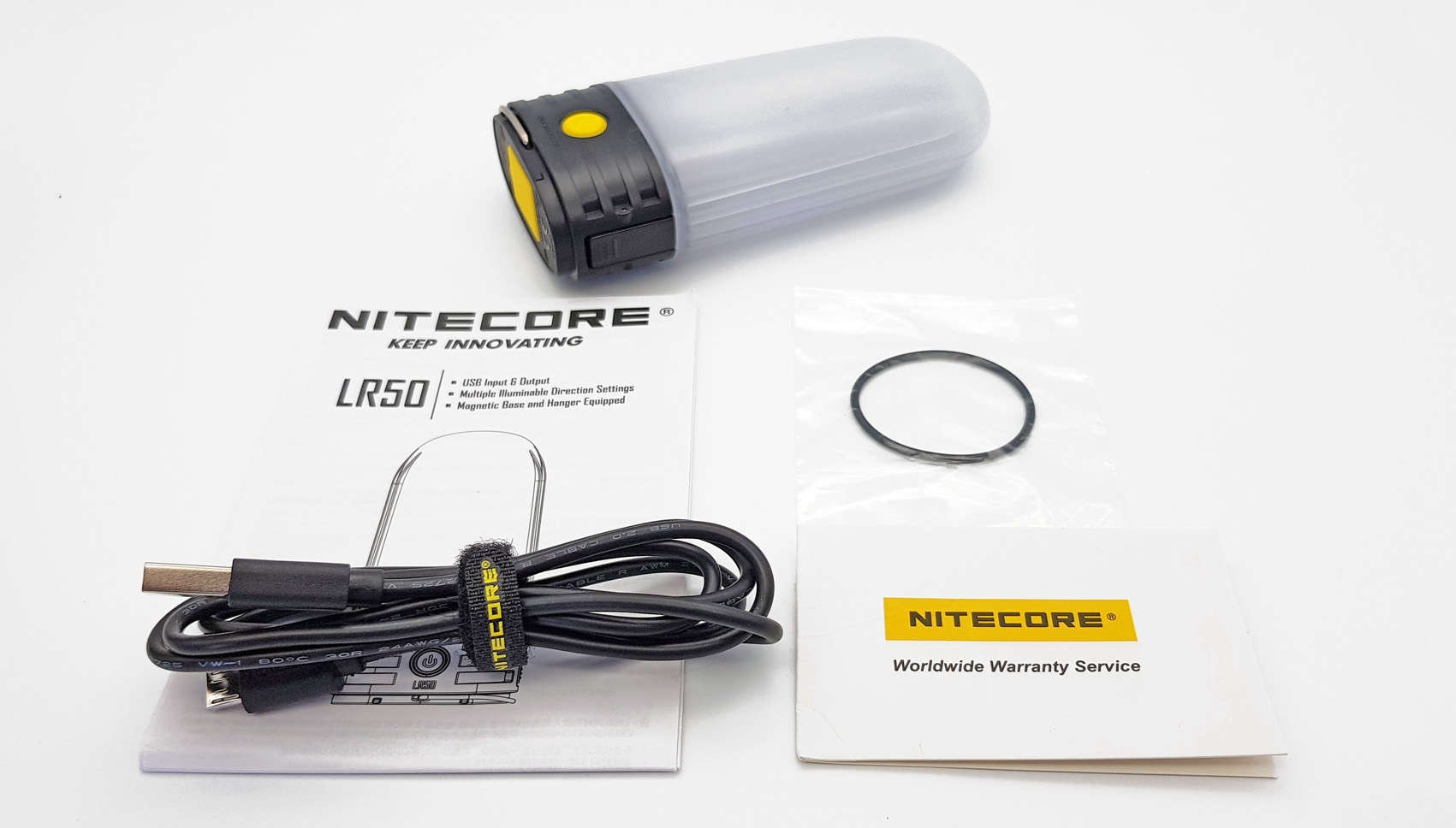 New][Review] Nitecore LR50 - lantern+powerbank, 2x18650, high CRI