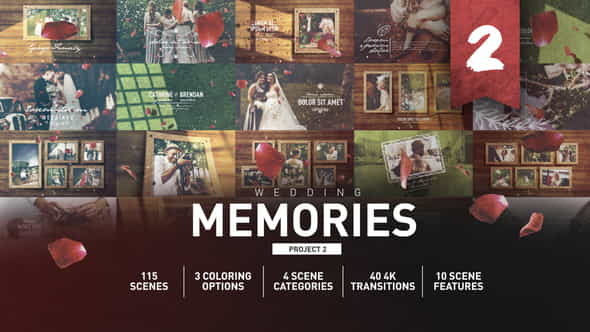 Wedding Memories Slideshow - VideoHive 25802982