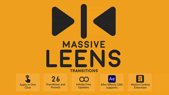 Massive Leens Transitions - VideoHive 44644987