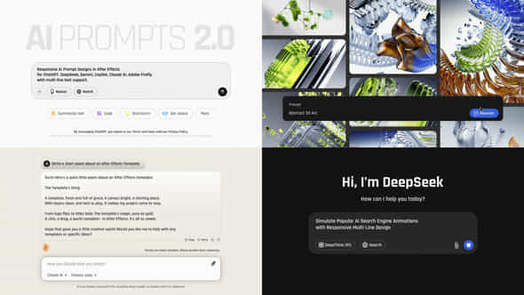 Ai Prompts 20 - VideoHive 56552307