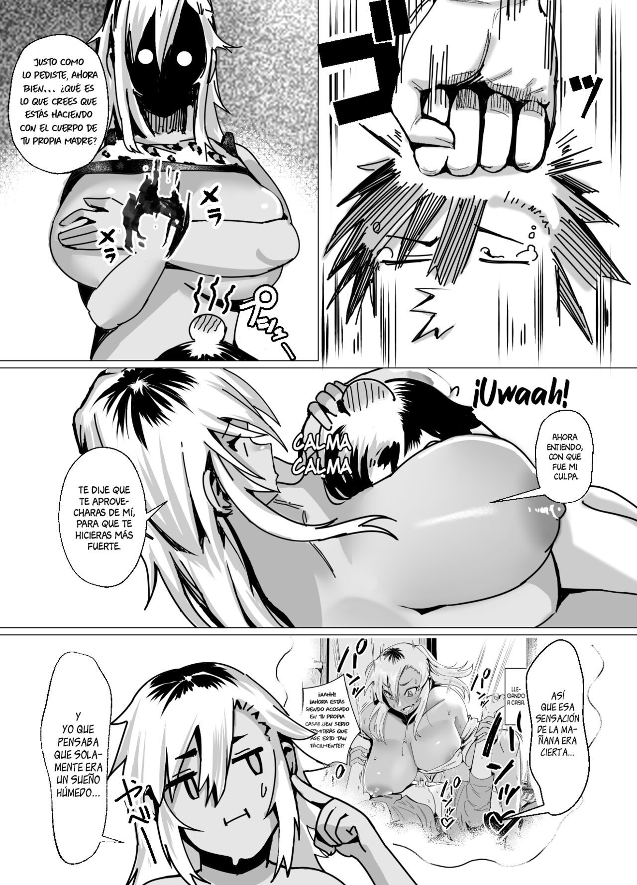 [strike back] Miwaku no Yanmama Ecchi na Kosodate Hisshouhou  La Increíble Mamá Gyaru y su Exitoso Método de Enseñanza Sexual [Spanish] [Pildora Roja Traducciones]
