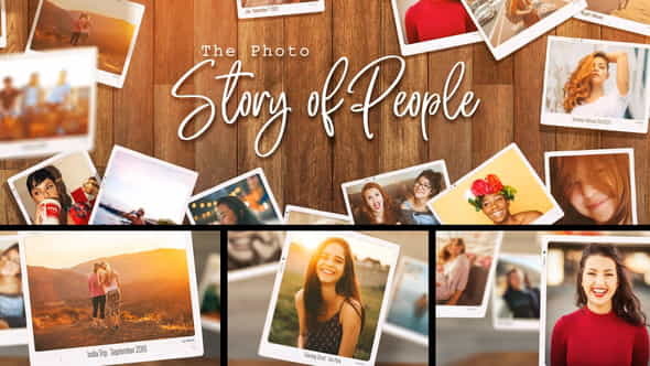 Story Of People Photo Showreel - VideoHive 23534565