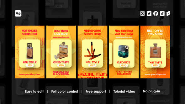 Online Shopping Instagram Stories - VideoHive 48991100 Online Shopping Instagram Stories - VideoHive 48991100