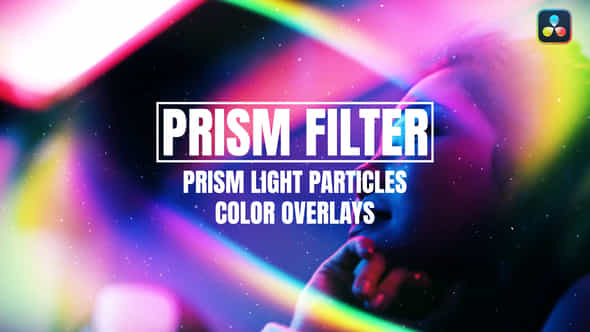 Prism Light Particles Color Overlays For Davinci Resolve - VideoHive 53873753