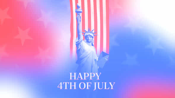 4Th Of July Intro Mogrt - VideoHive 52860894