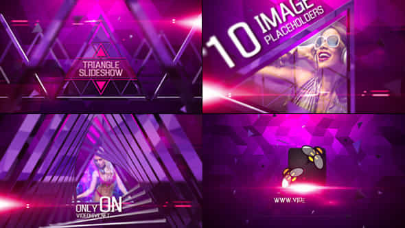 Triangle Slideshow - VideoHive 11309549