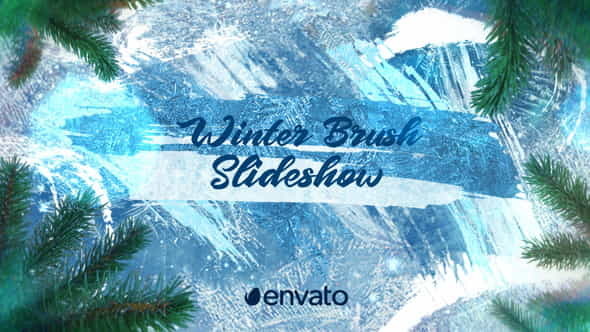 Winter Brush Slideshow - VideoHive 29696292