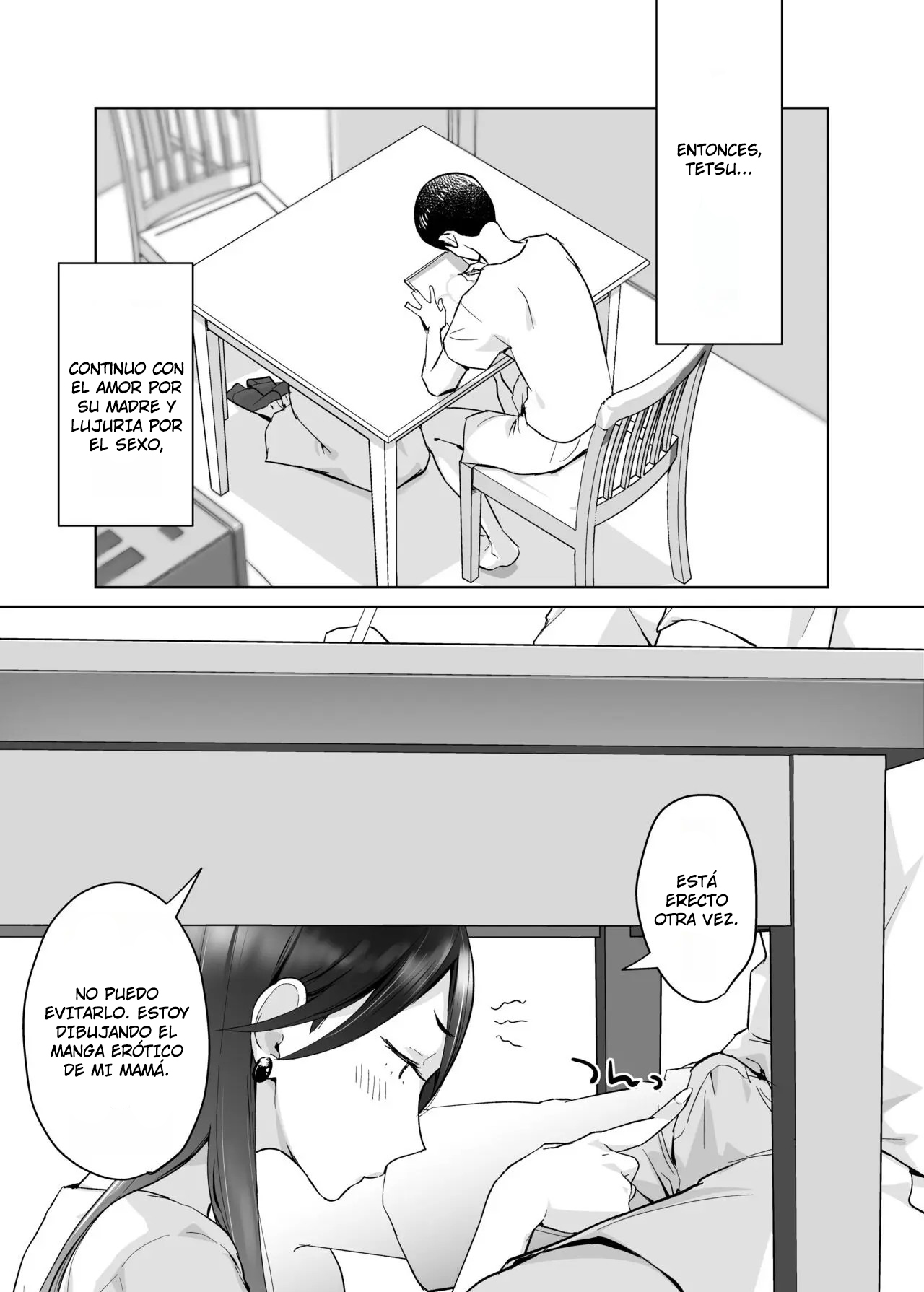 [Karashina en] Kaa-san, Tsukiatte 1-2  Madre, Sal Conmigo 1-2 [Spanish] [SrTraduc]