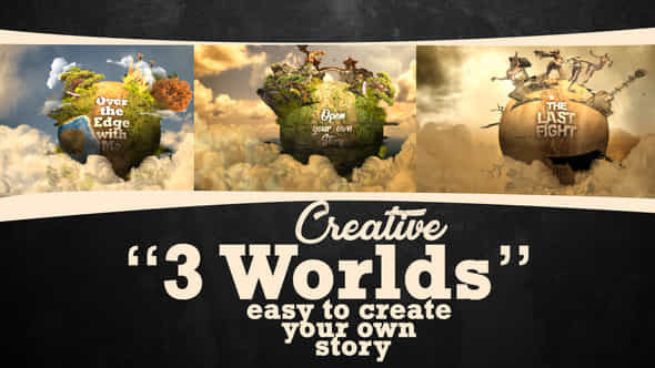 3 Worlds - VideoHive 46315248