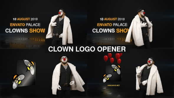Clown Logo 3 - VideoHive 25079164