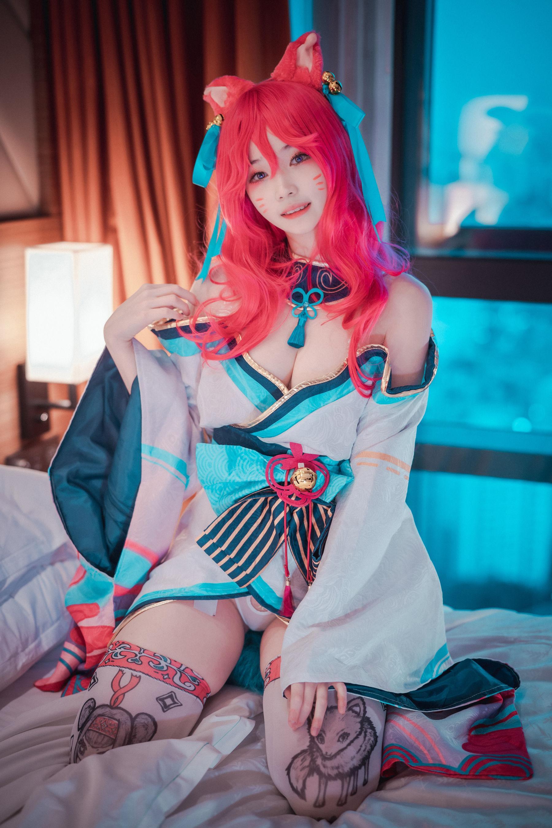 [DJAWA] BamBi – Spirit Blossom Ahri 写真套图(2)