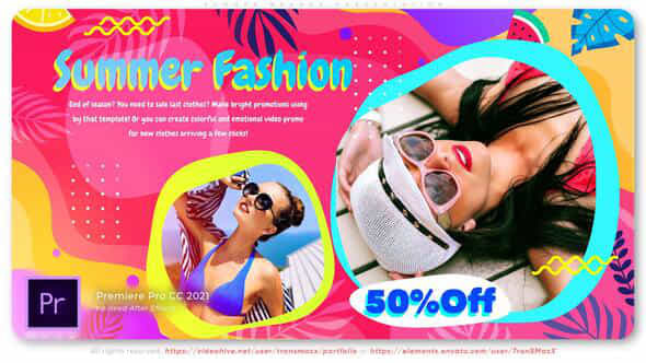 Summer Brands Presentation - VideoHive 37136524