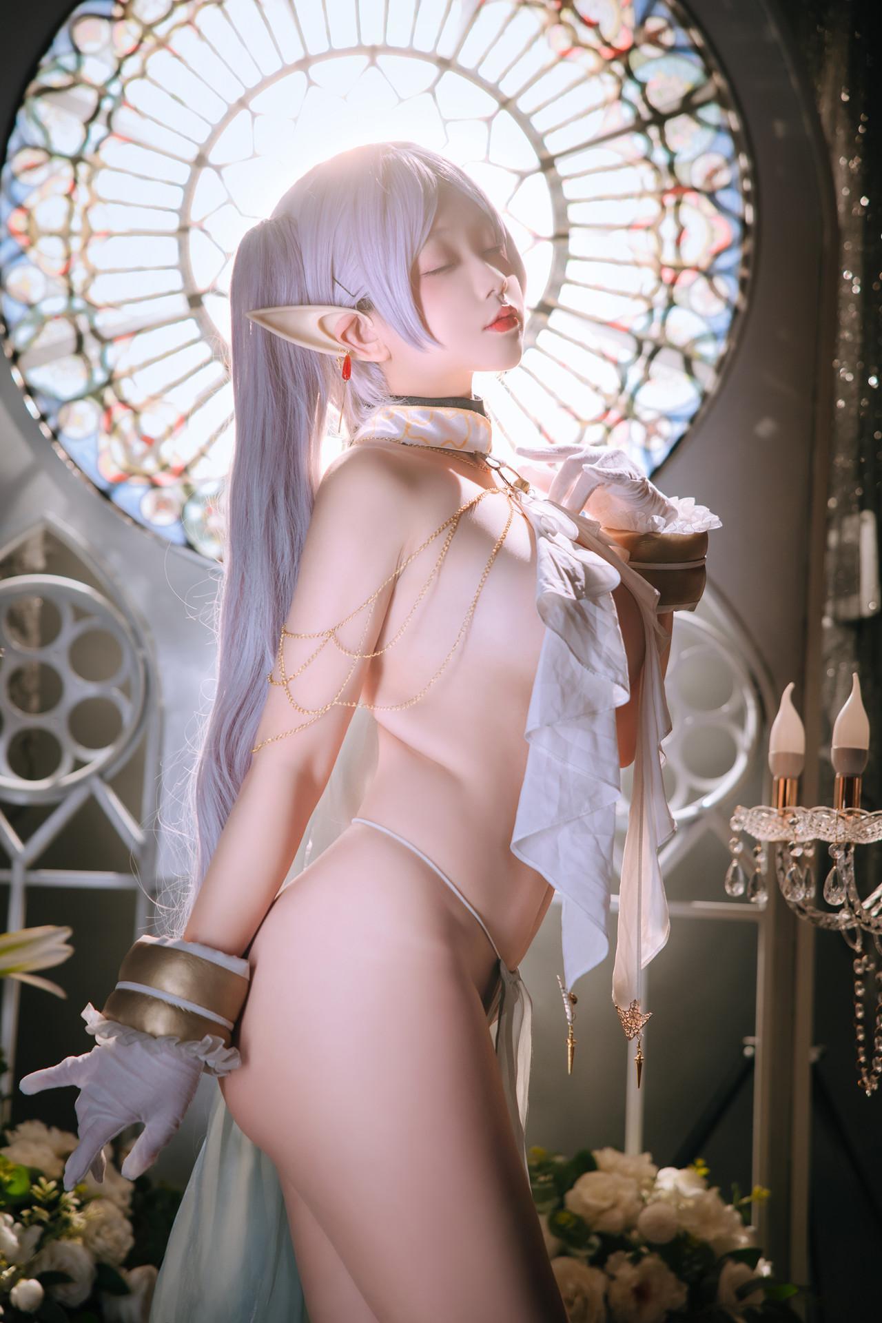 Cosplay Rinaijiao日奈娇 – 芙莉莲（圣光版）(14)